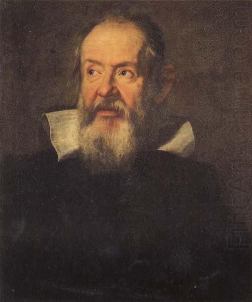 Justus Suttermans Portrait of Galileo Galilei china oil painting image